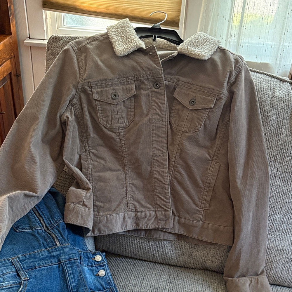 Sonoma Cream Jacket with Sherpa Collar